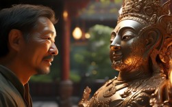 看见财神或菩萨
