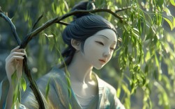 拿柳枝的菩萨