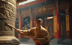 寺庙和尚闯钟视频
