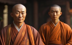 学诚法师和侍者