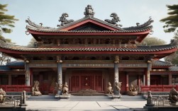 汉地佛教寺庙的建筑布局与文化内涵有何特点？