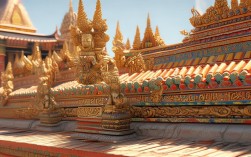 乌尤寺庙屋顶上的飞檐翘角与瓦当纹样，藏着怎样的千年匠心与文化故事？