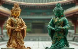 两尊菩萨失和