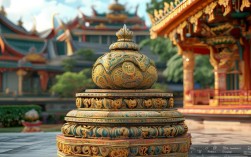 寺庙莲花位展示片