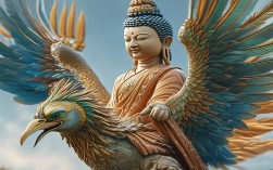 骑鸟菩萨图，菩萨为何骑鸟？所骑何鸟有何象征？