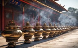 寺庙上香的香炉顺序