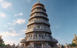 明净法师千佛塔