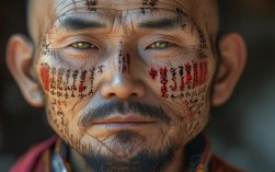 法师为何在脸上书写佛经？此举背后有何修行深意？