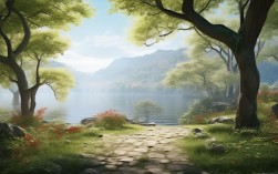 菩萨后面图片大全，背景场景与象征意义包含哪些内容？