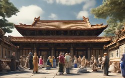寺庙广结善缘