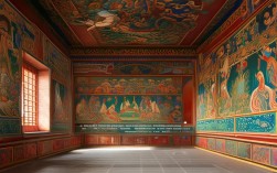 寺庙壁画的画法视频