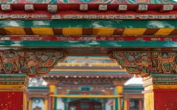 藏式黄教寺庙建筑牌坊有何独特的建筑艺术与文化内涵？
