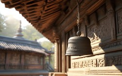 铃铛寺庙一角