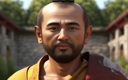 菩萨相貌的男人