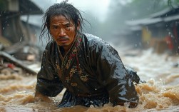 湖南法师抗洪