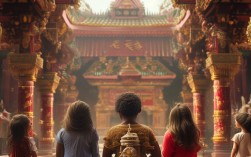 去寺庙求子如愿了
