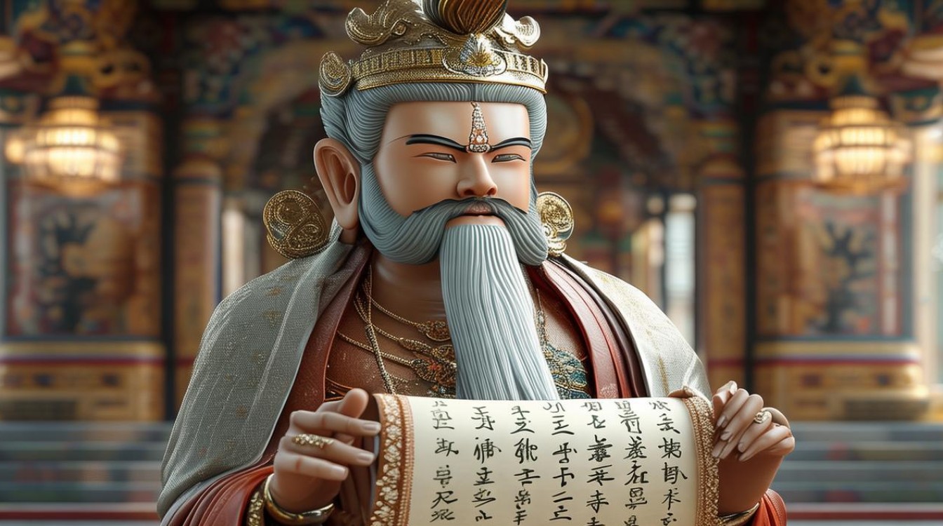 文殊菩萨挂书