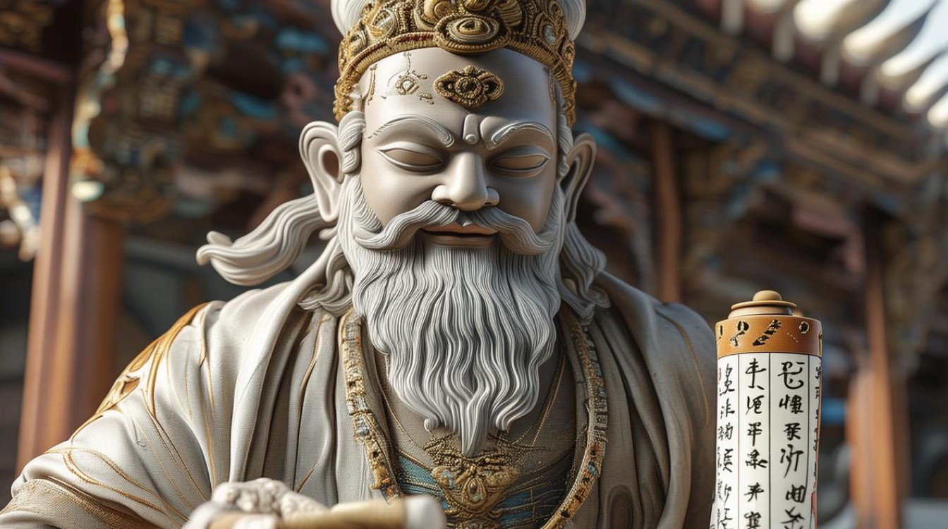文殊菩萨挂书