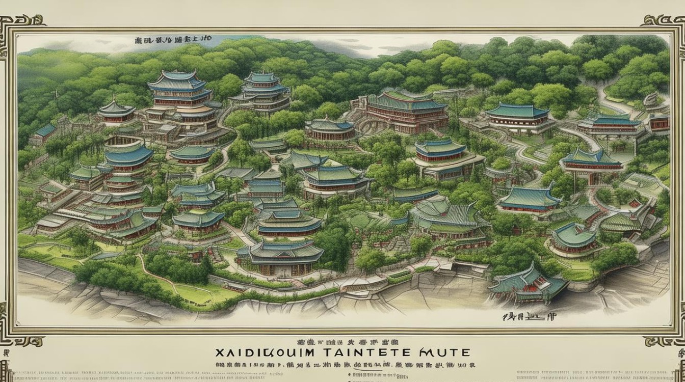 徐州泰山寺庙路线地图