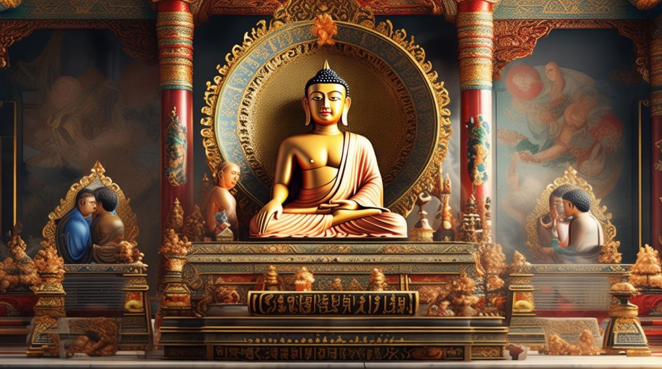 寺庙供养三宝
