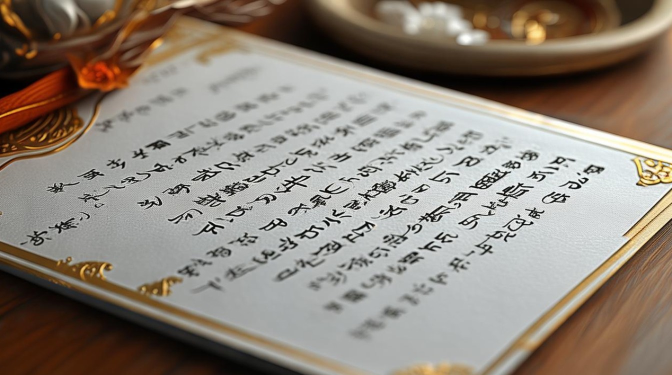 佛教中英请柬