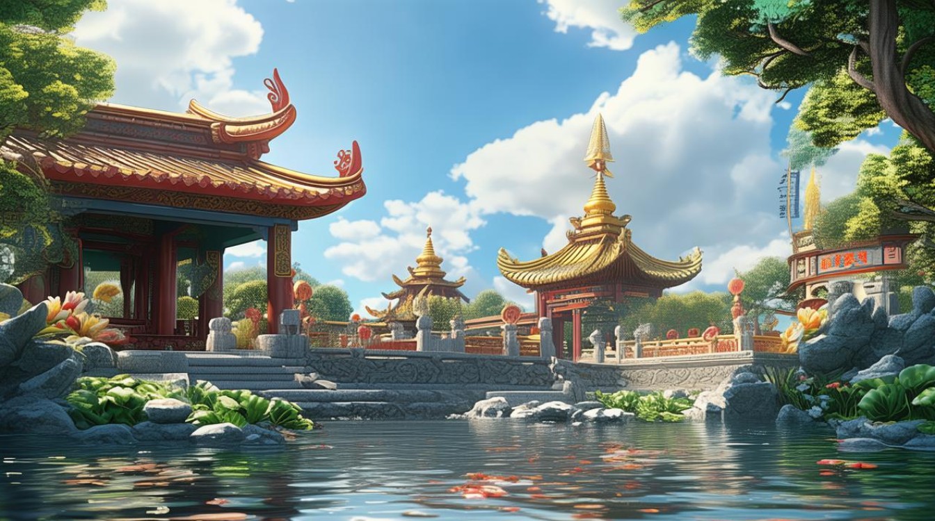 佛教景区概念