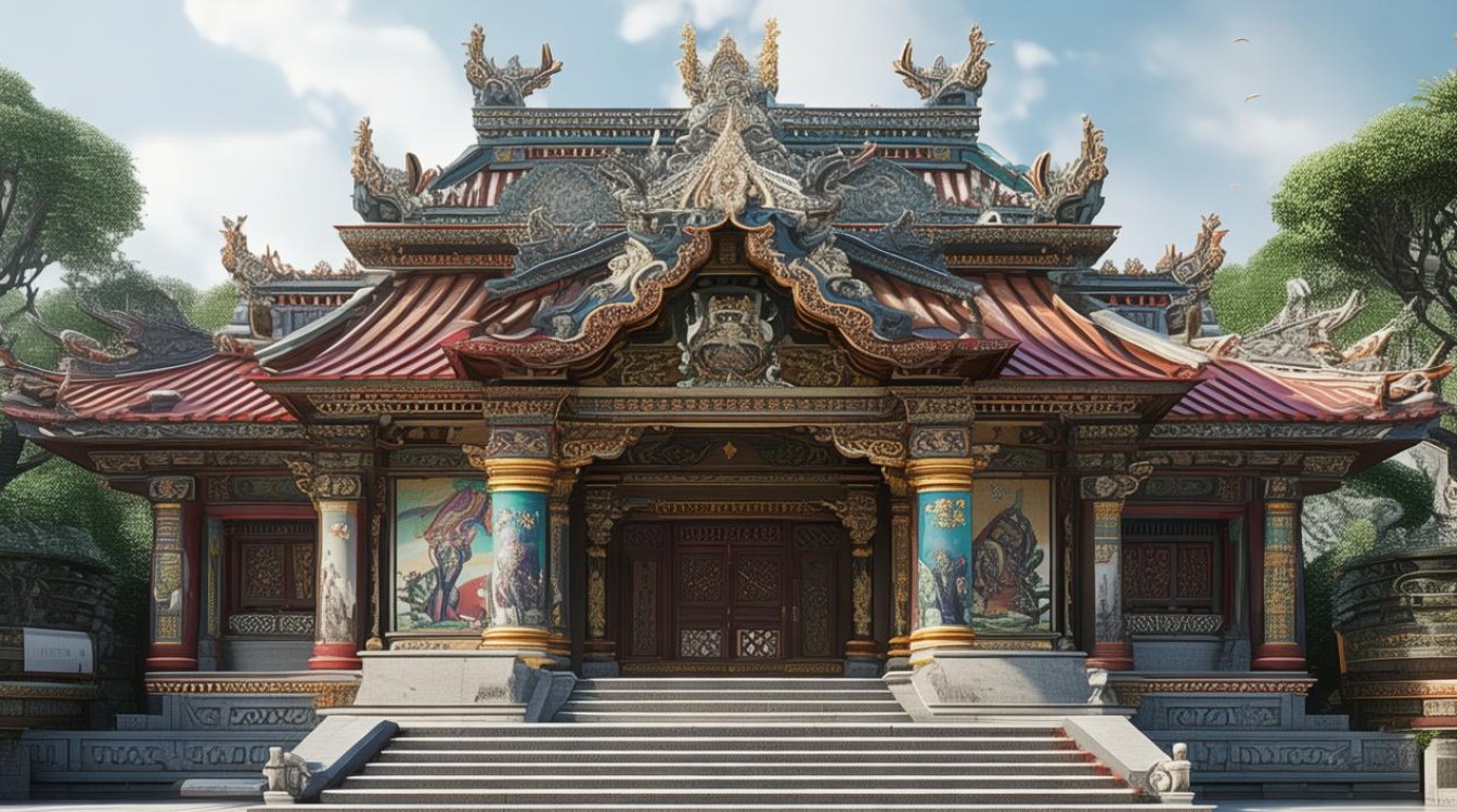 从寺庙看出什么派