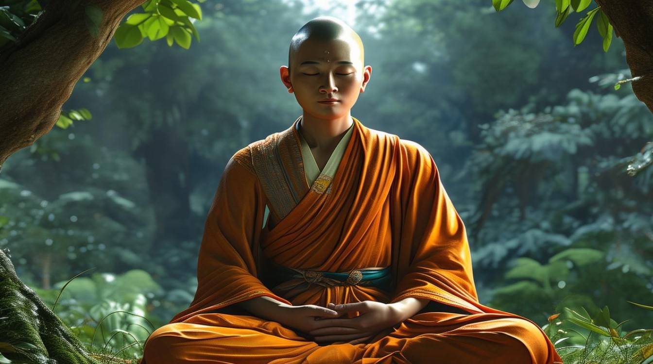 佛教苦行图片
