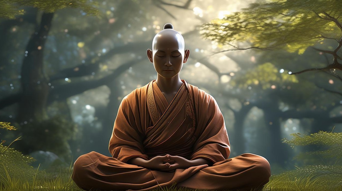 佛教苦行图片