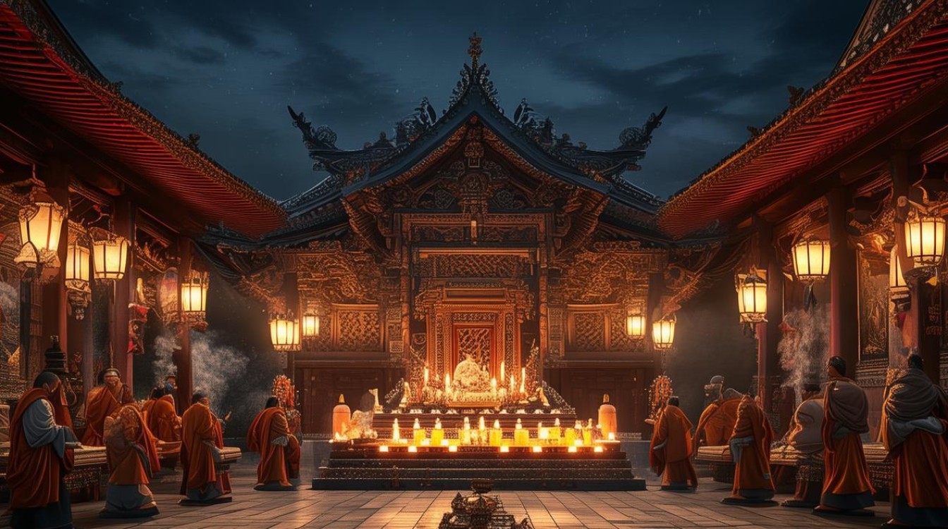 寺庙晚上做什么法事