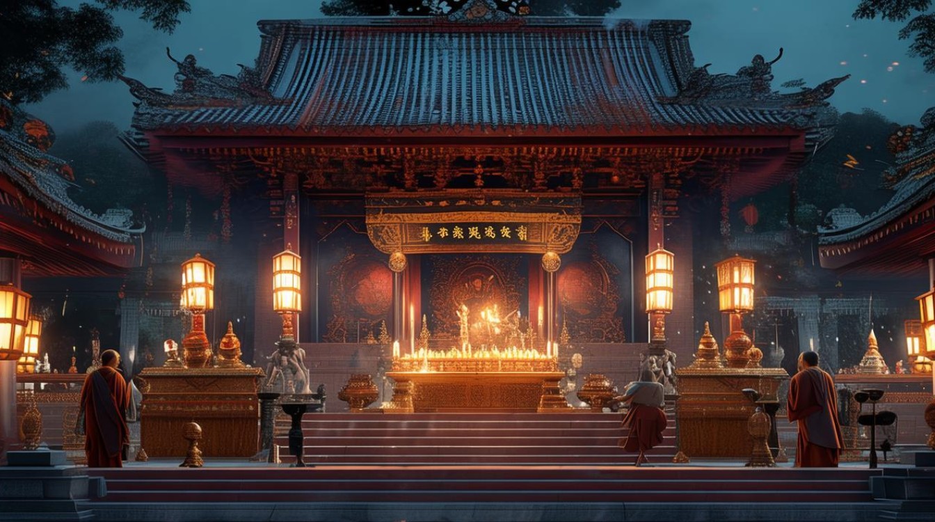 寺庙晚上做什么法事