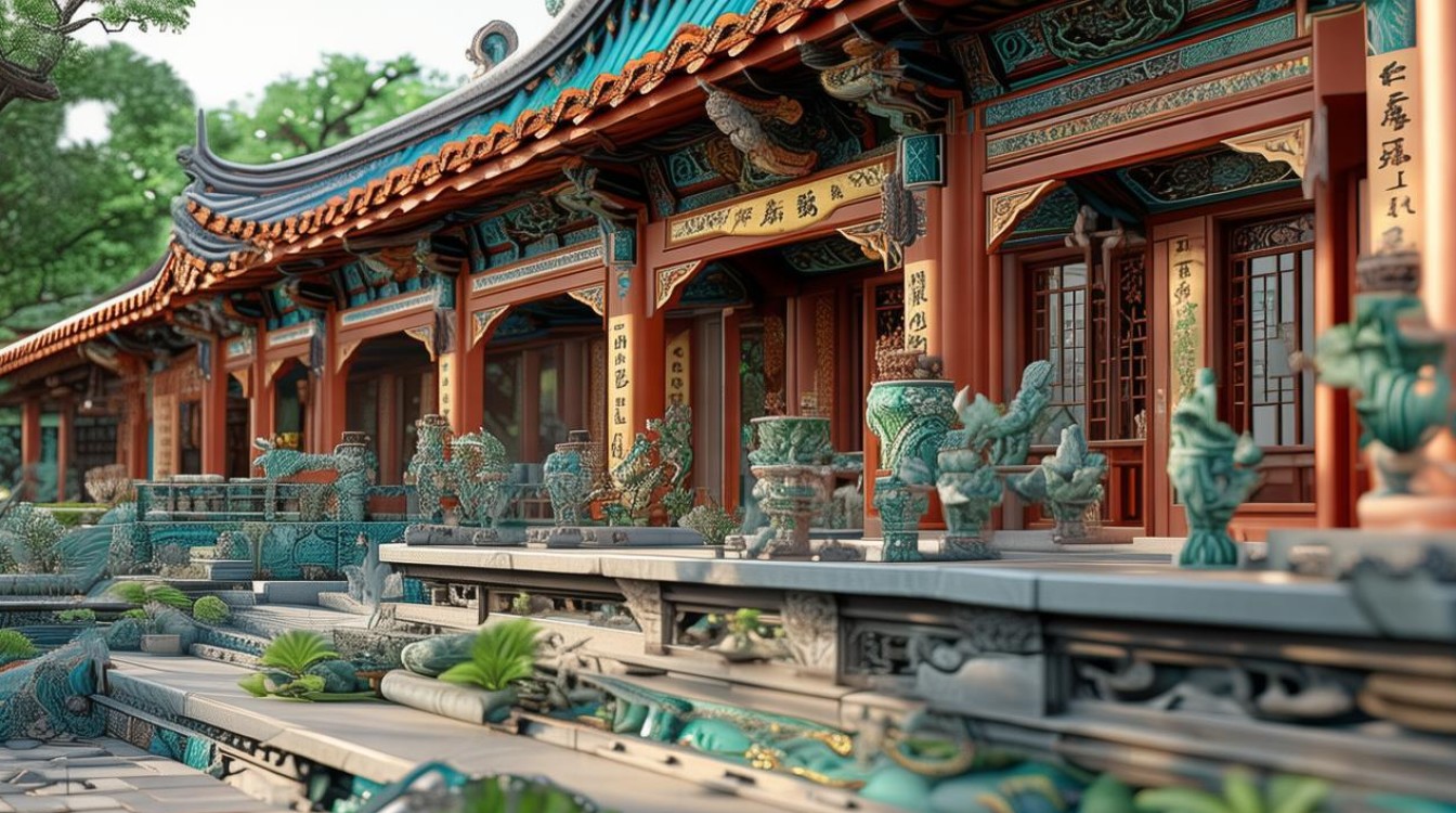 六祖寺庙设计