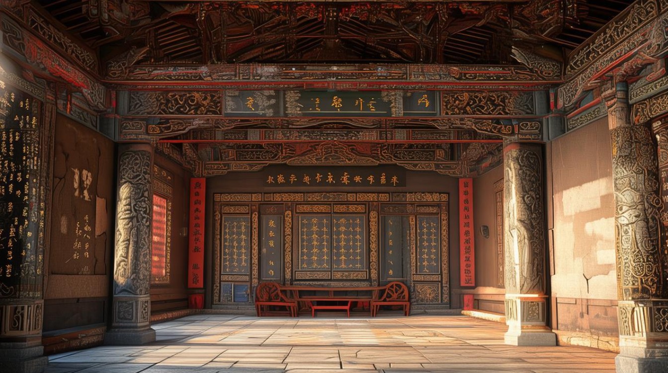 南华寺内部的寺庙