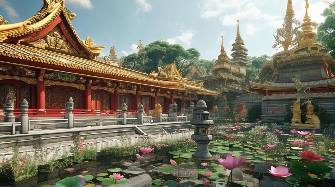 佛教寺庙园林