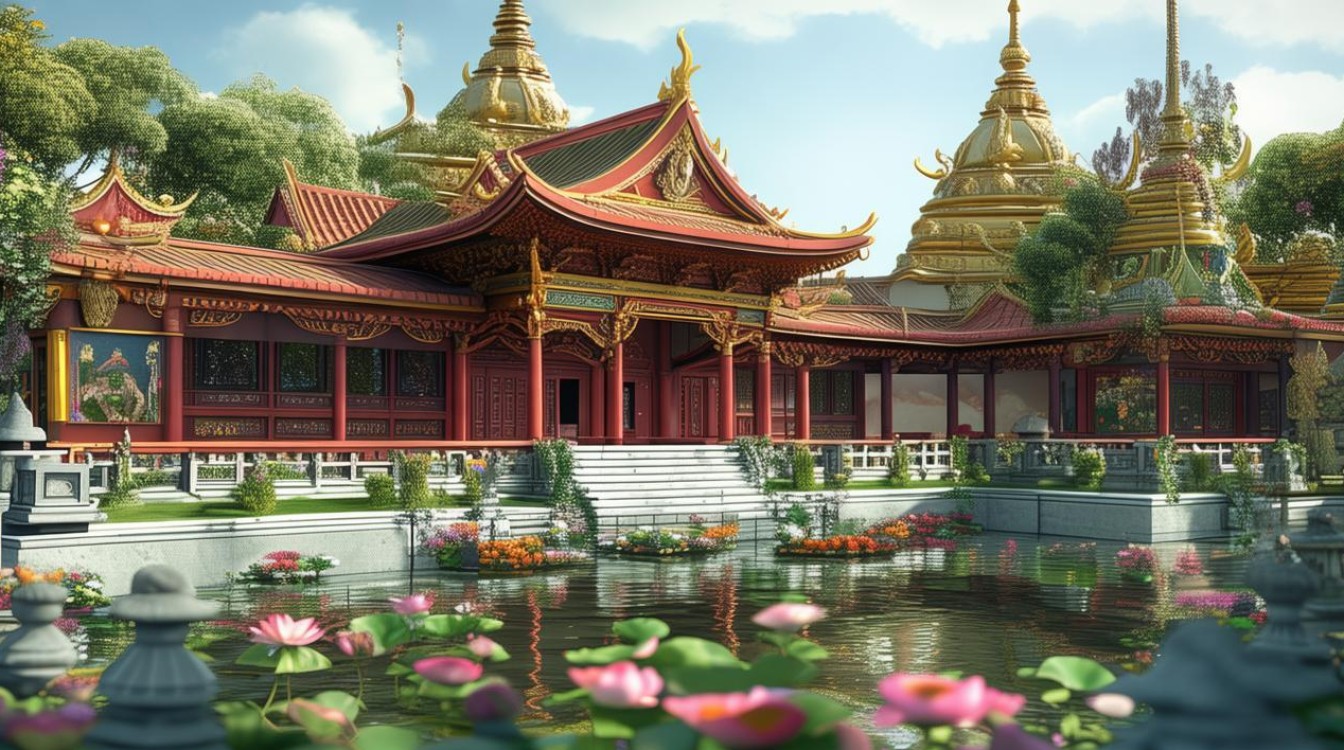 佛教寺庙园林