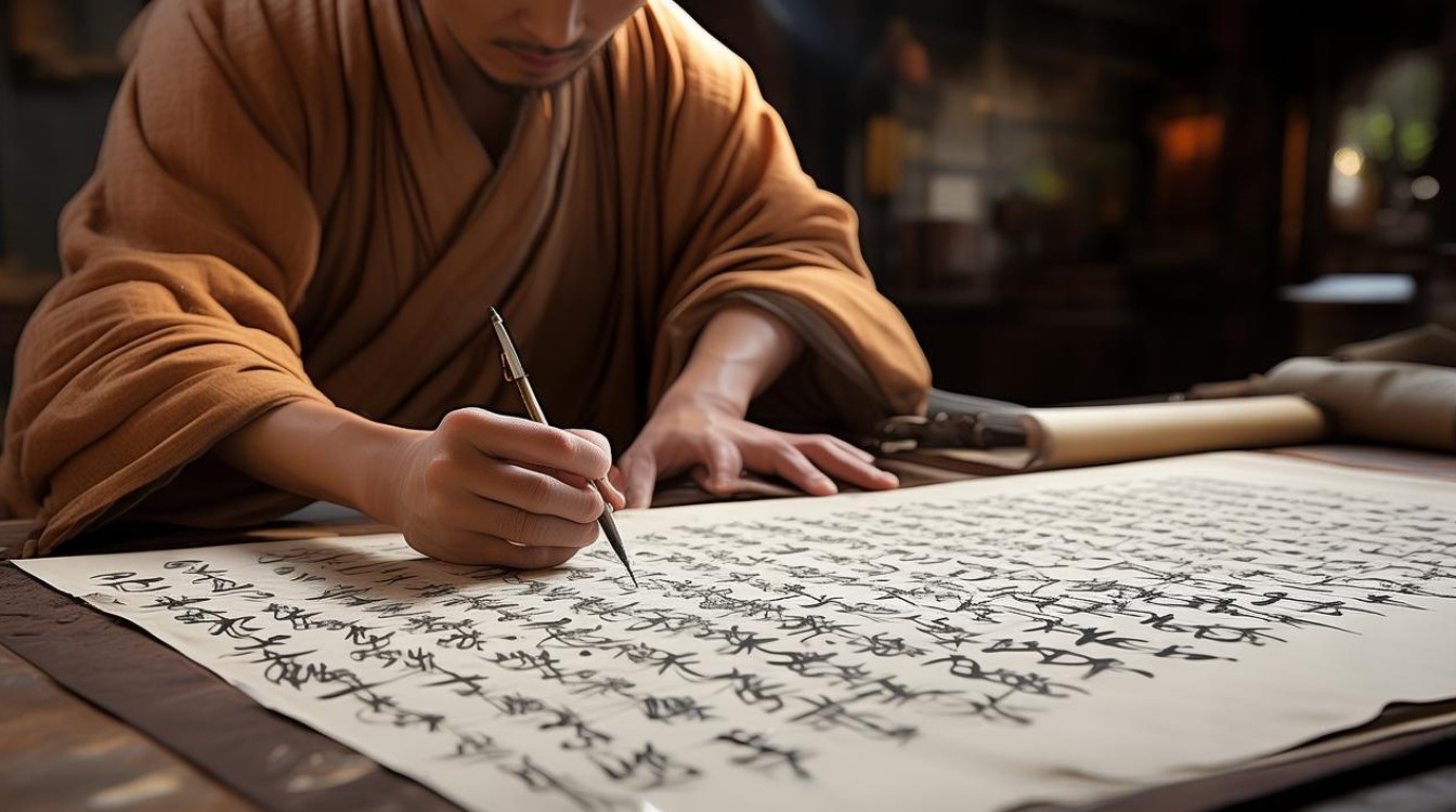 海素法师书法
