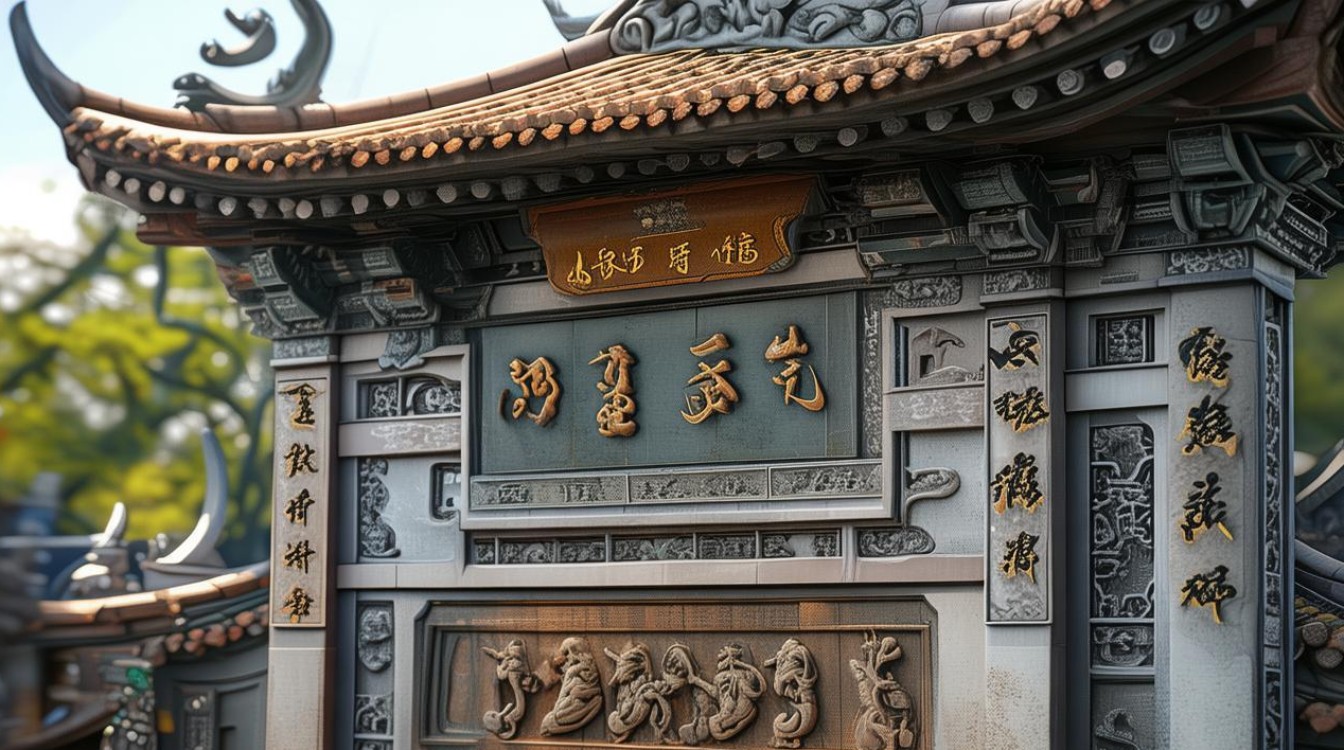 栖霞寺寺庙南门