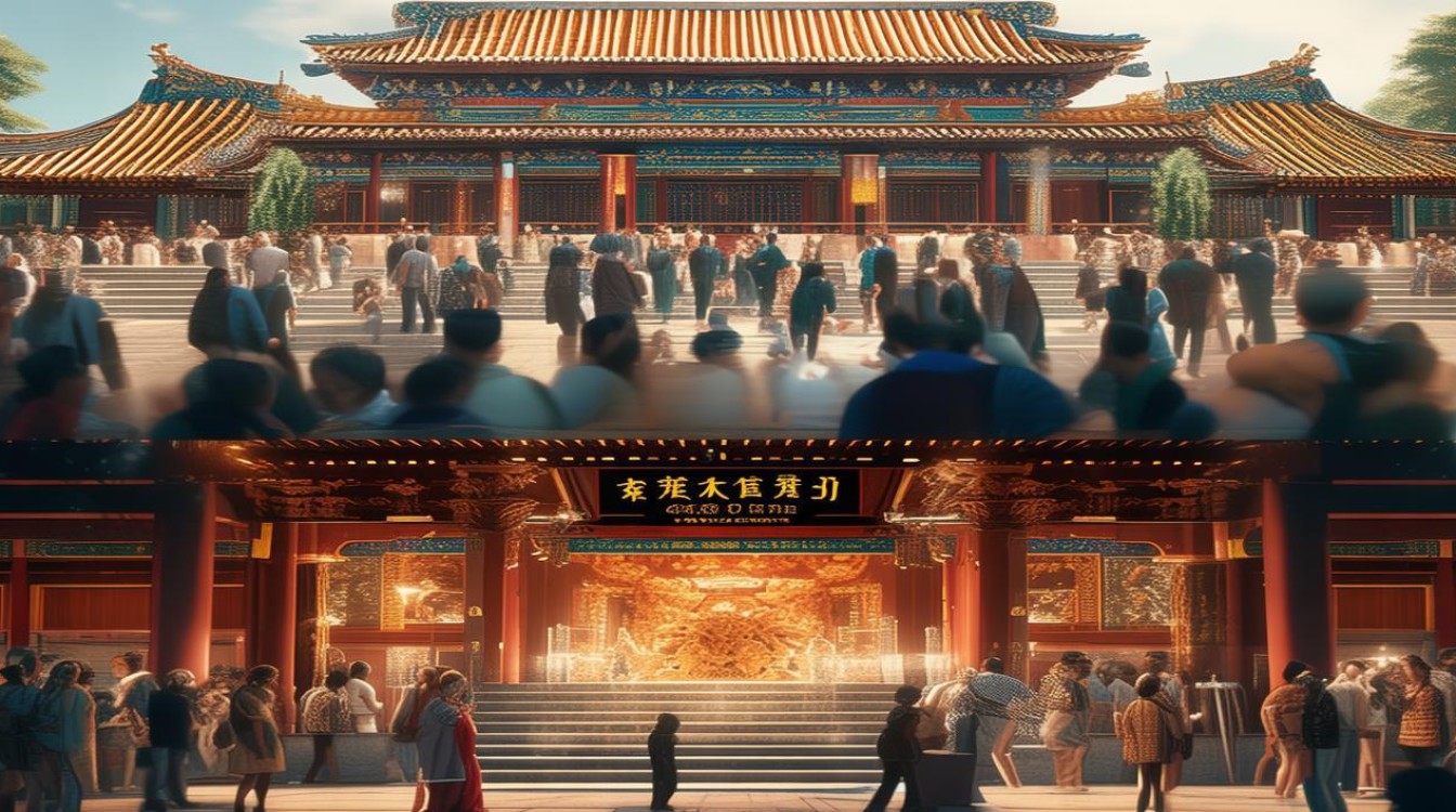 寺庙广结善缘