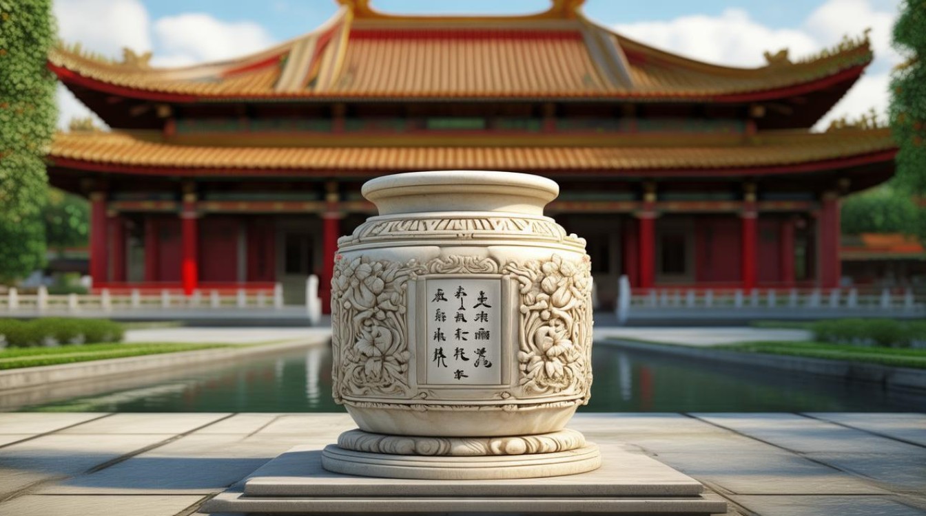 骨灰盒 寺庙 灵塔