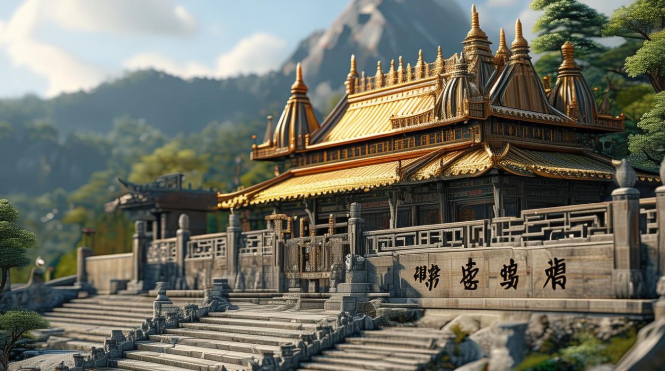 峨眉山印度寺庙