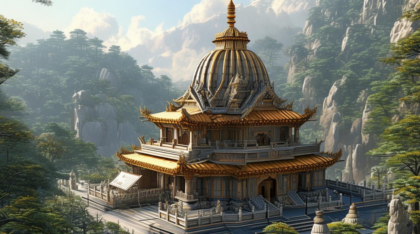 峨眉山印度寺庙