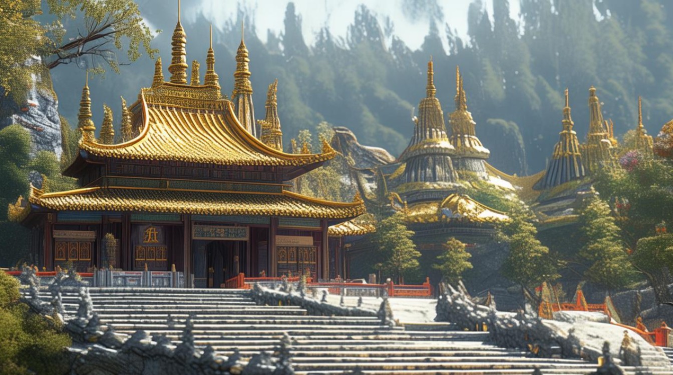 峨眉山印度寺庙