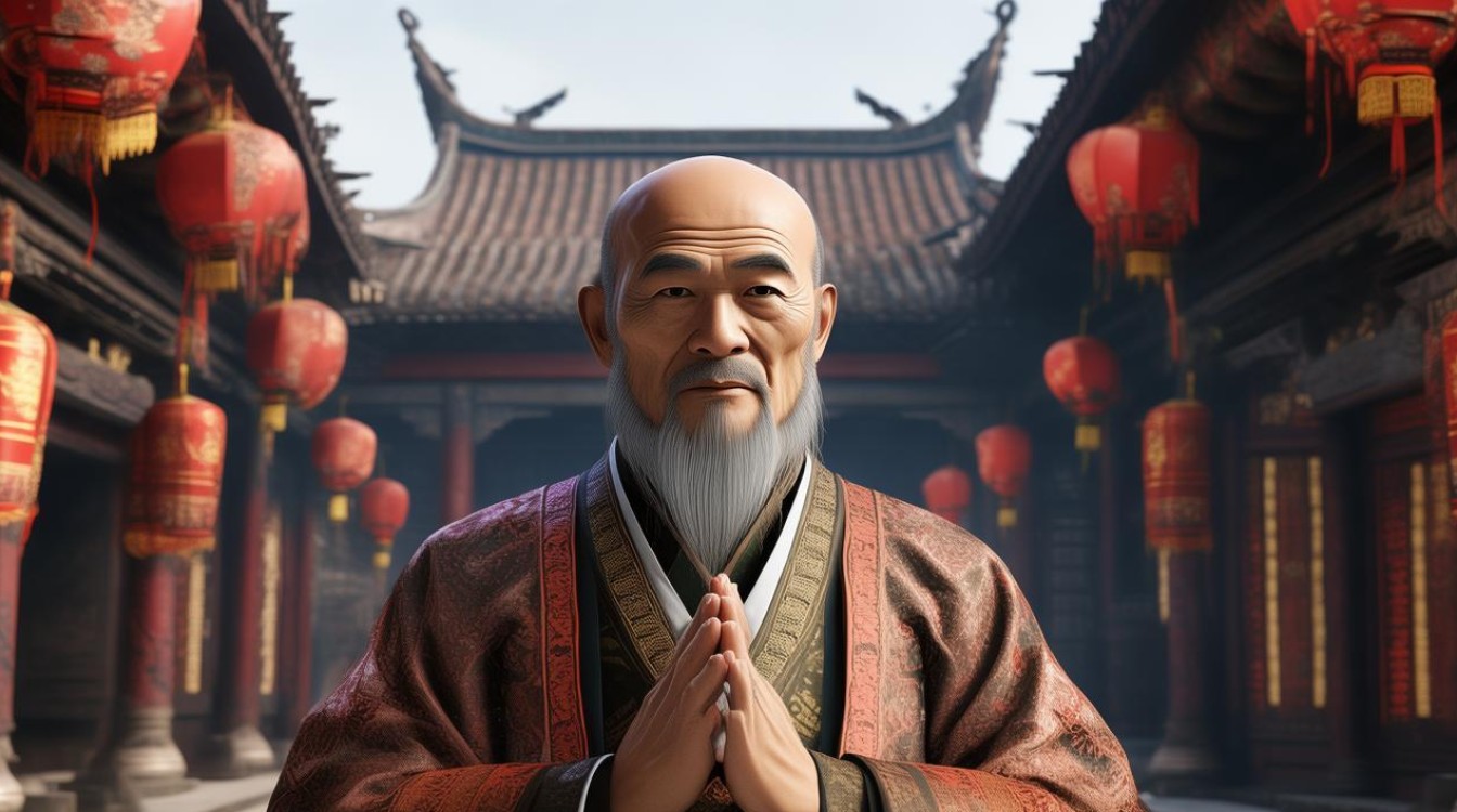 安徽一寺庙主持