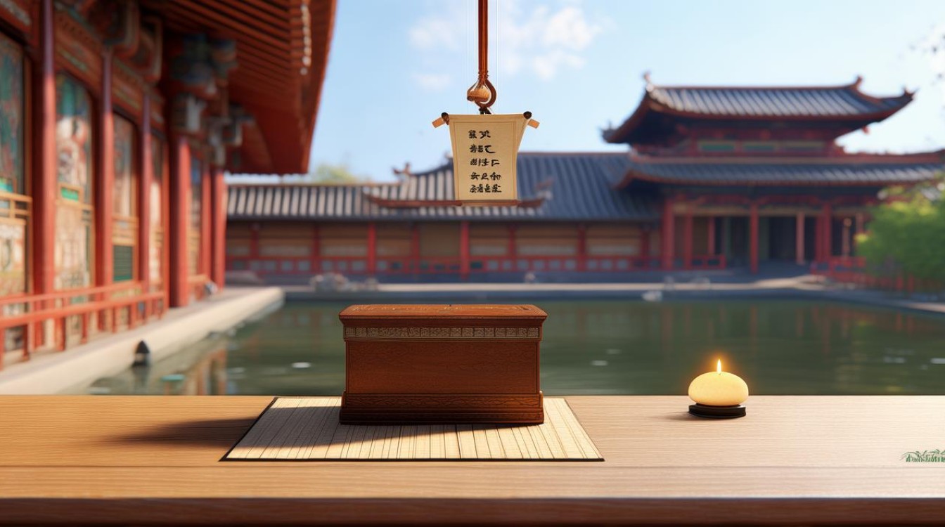 寺庙抽签 符放哪里