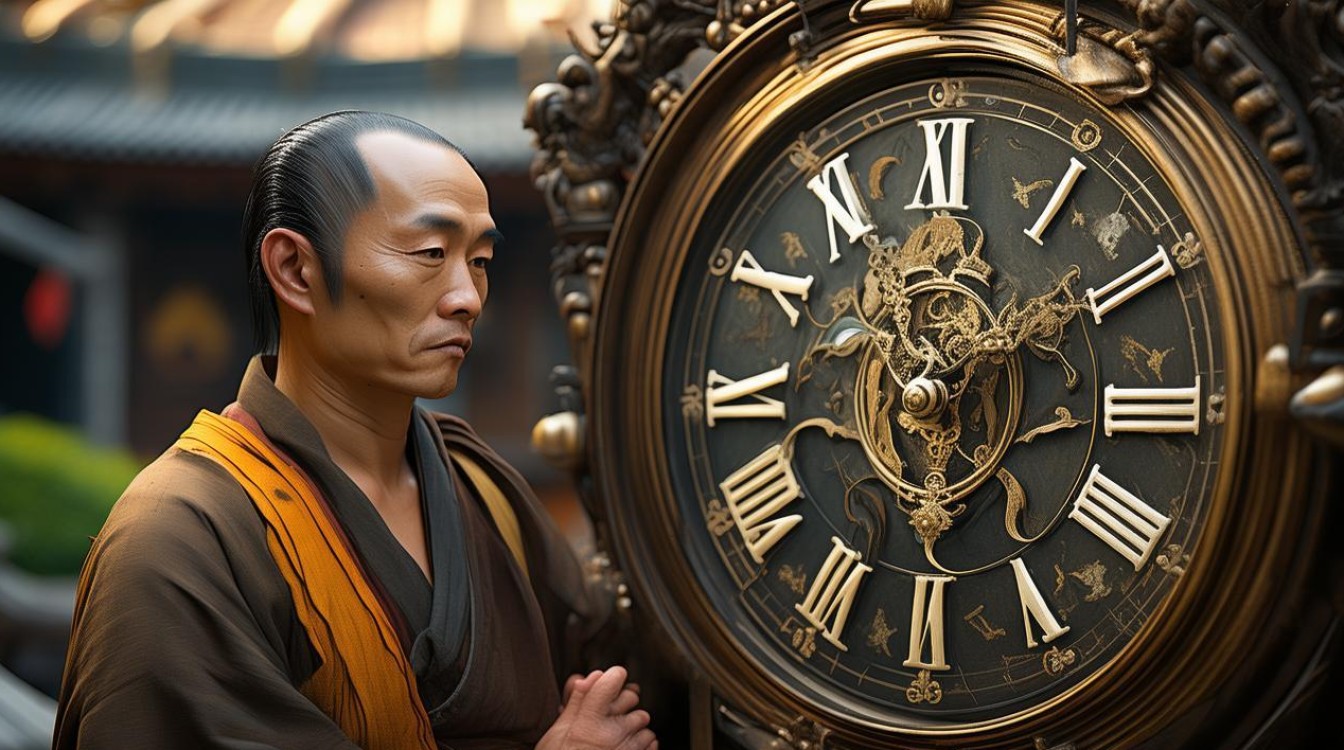 净因法师 钟表