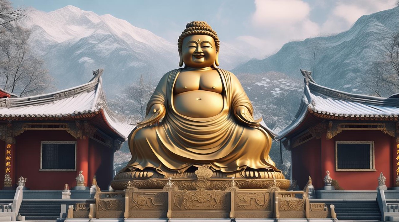 浙江雪窦寺弥勒菩萨