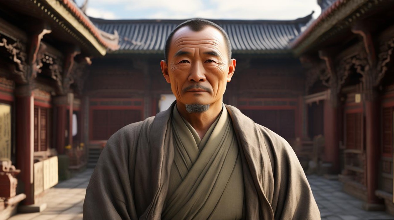 安徽潜山寺庙主持