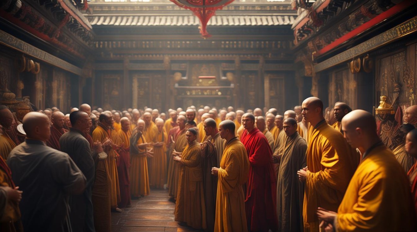 大悲咒寺庙诵经
