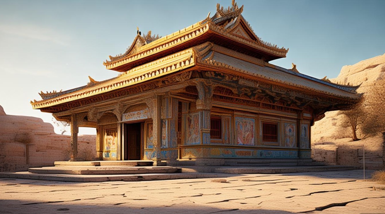 阿拉善得寺庙
