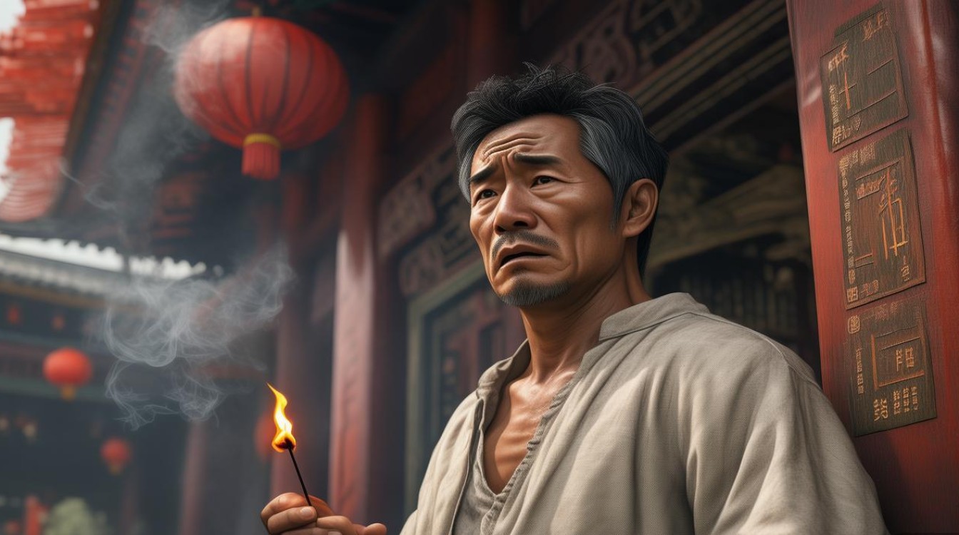 去寺庙烧香浑身难受